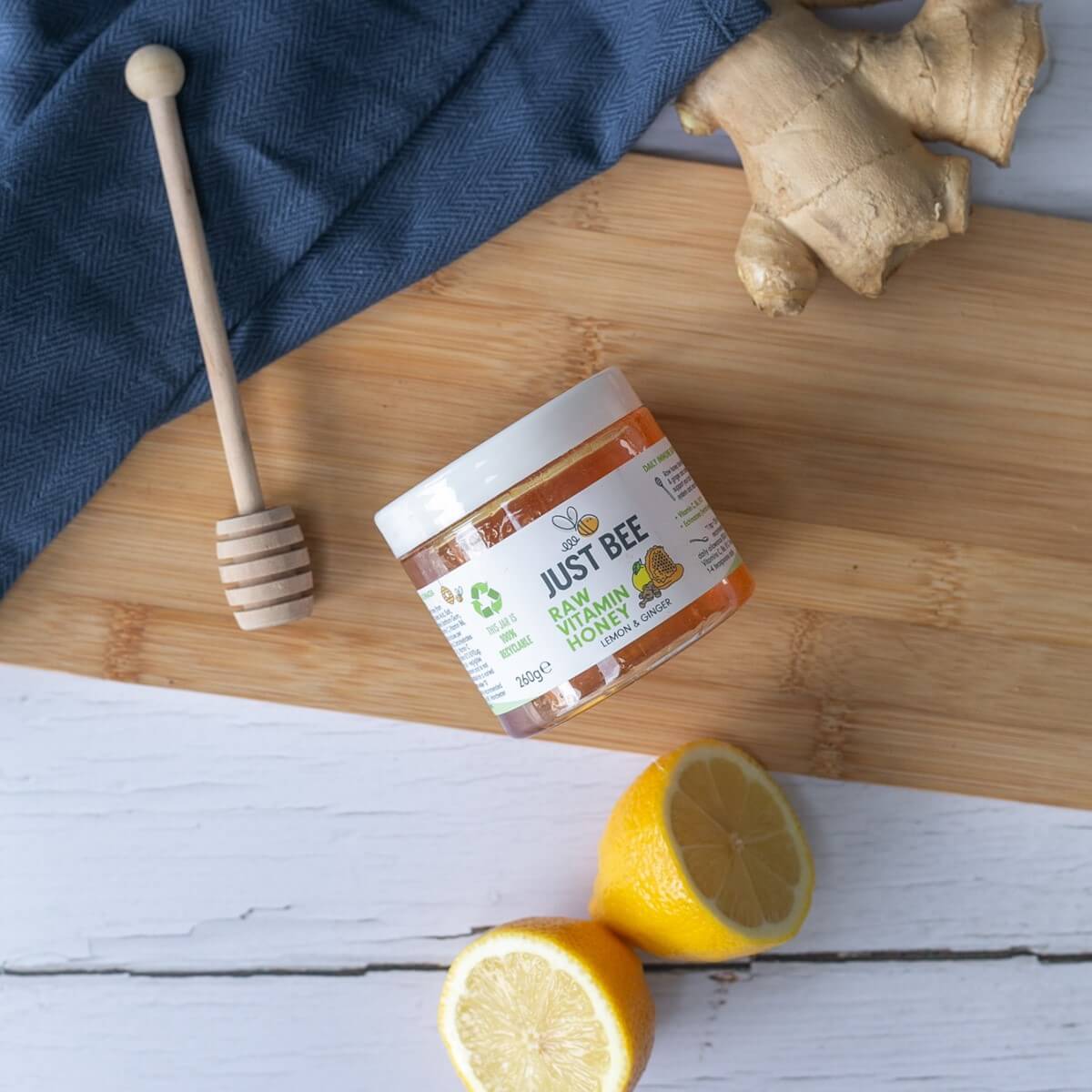 Lemon & Ginger Immunity Honey Multipack (3 x 260g)