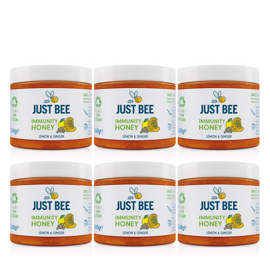 Lemon & Ginger Immunity Honey Bulk Pack (6 x 260g)