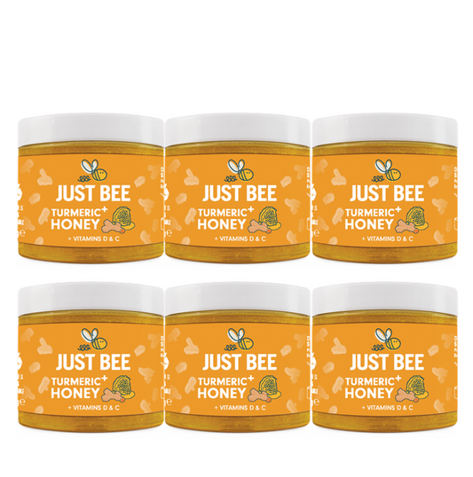 Turmeric+ Honey with Turmeric, Vitamins D & C Bulkpack (6x260g)