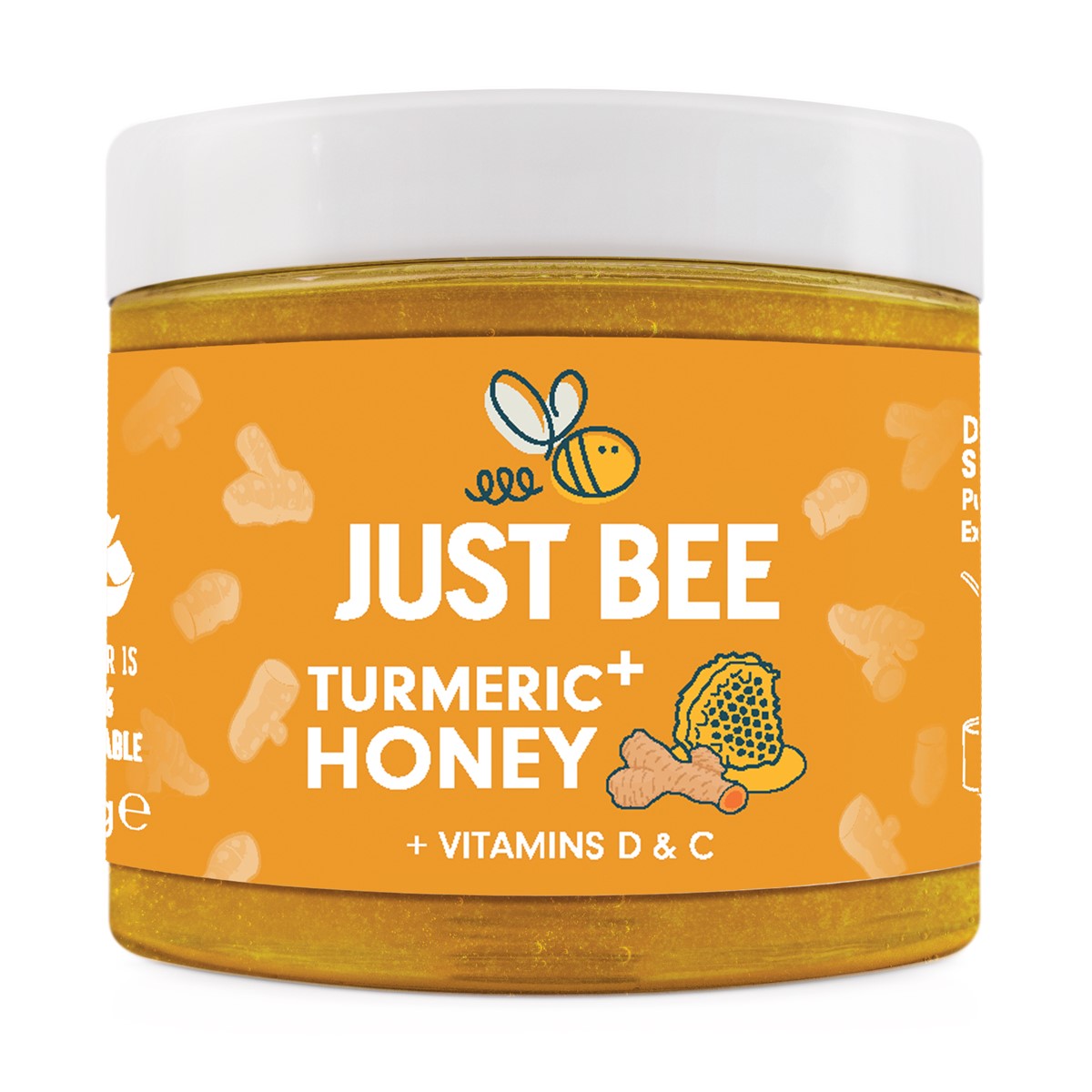 Turmeric+ Honey with Turmeric Extract, Vitamins D & C (260g)