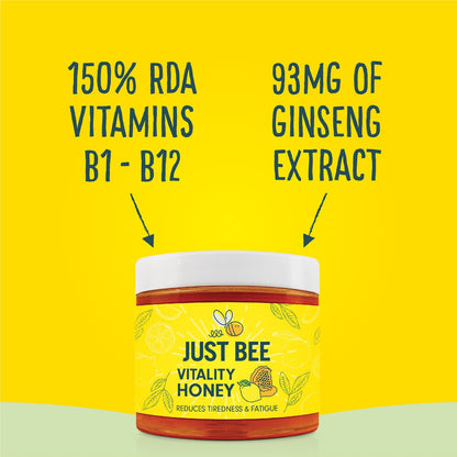 Vitality Honey for Tiredness & Fatigue (260g)